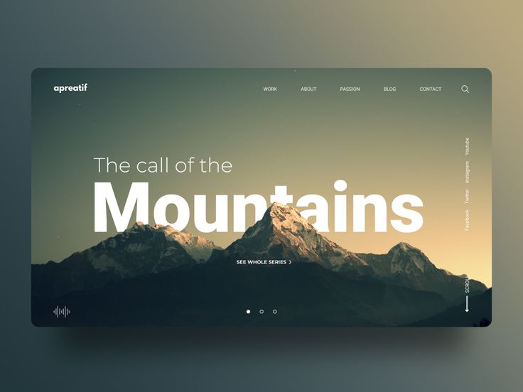 Modern portfolio website with responsive grid layout