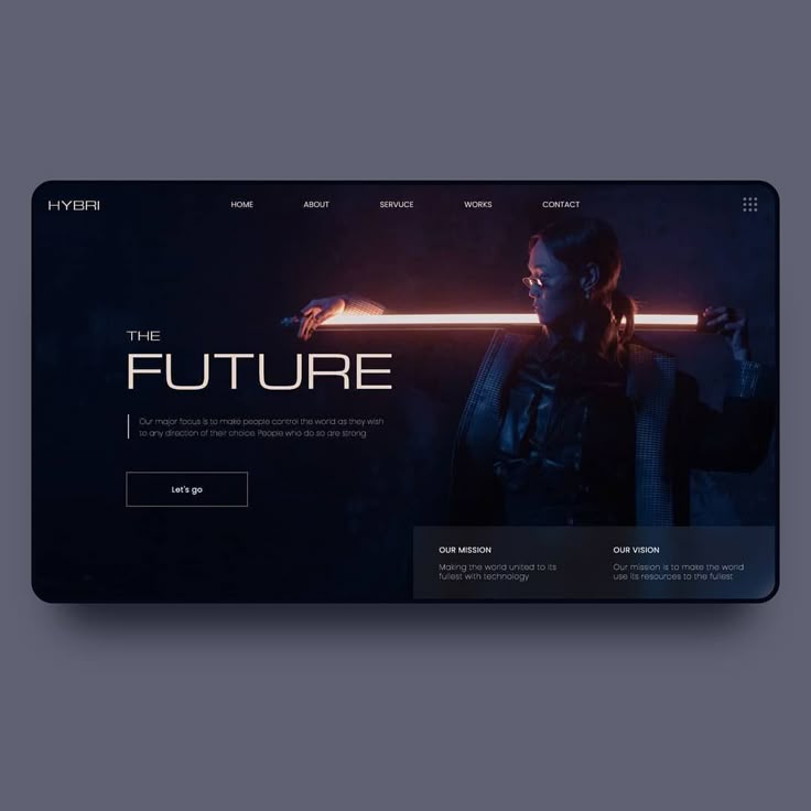 Professional business landing page design
